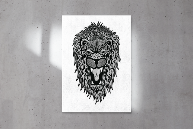 Lion Print