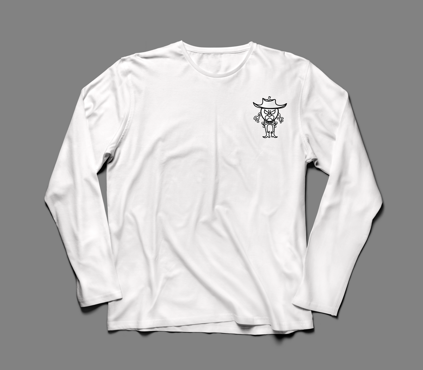 The Drunk Shark Long Sleeve Tee
